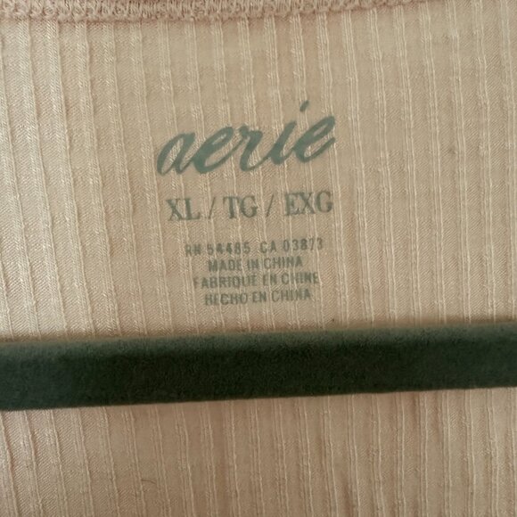 Aerie Pink Racerback Crop Top - Picture 4 of 4